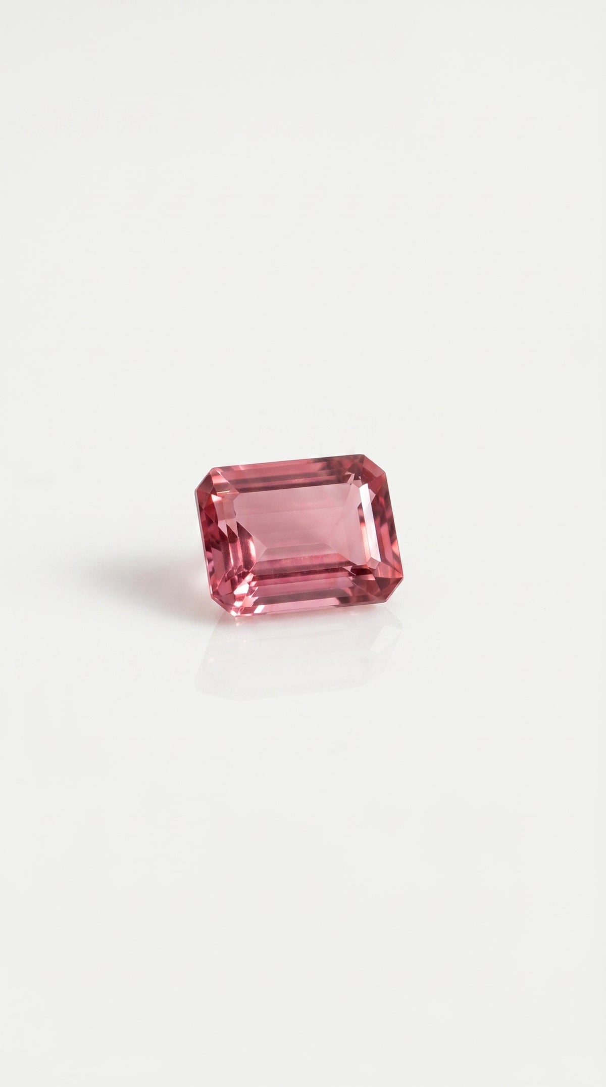 Loose Gemstone - Emerald Cut Pink Tourmaline 2.35 ct — Levendi Jewellers