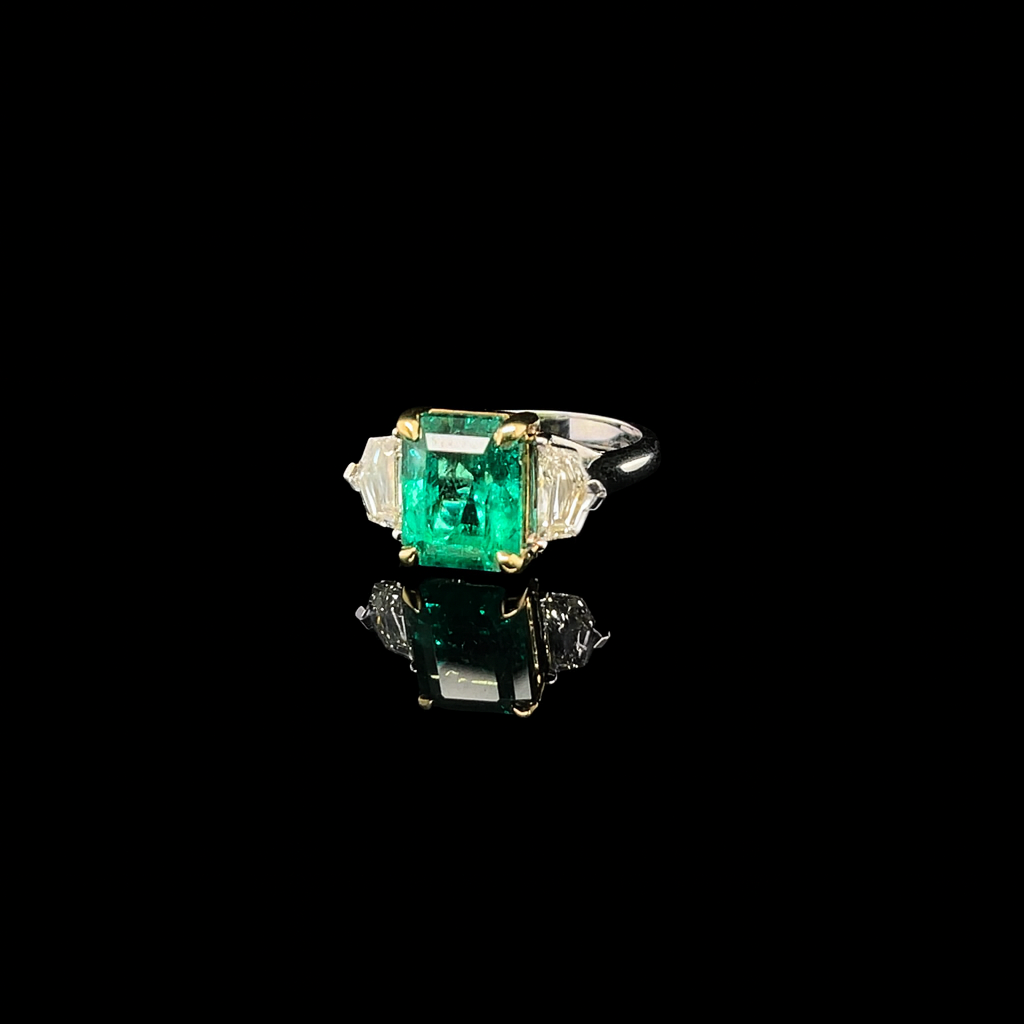 The Esmeralda Colombian Emerald Ring 4.54CT