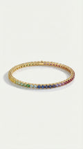 Ombré Sapphires Tennis Bracelet