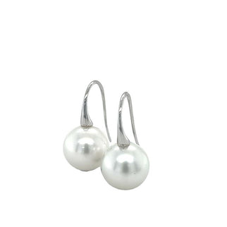 12.8mm Australian South Sea Pearl Drop Earrings