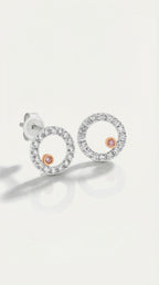 Argyle Essence - Callista Pink Diamond Earrings — Levendi Jewellers