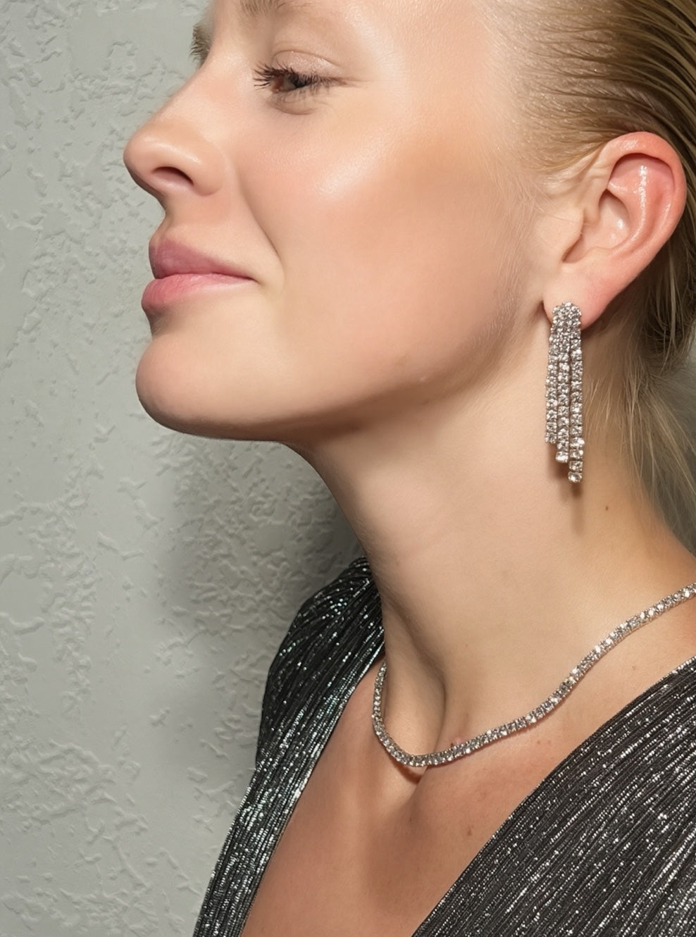 Hollywood 10ct Diamond Drop Earrings