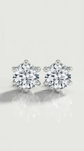 Classic Levendi 6 Claws Diamond Studs