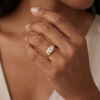 Levendi Wave of Love - Marquise Soft Curve Bezel, view 2 — Levendi Jewellers