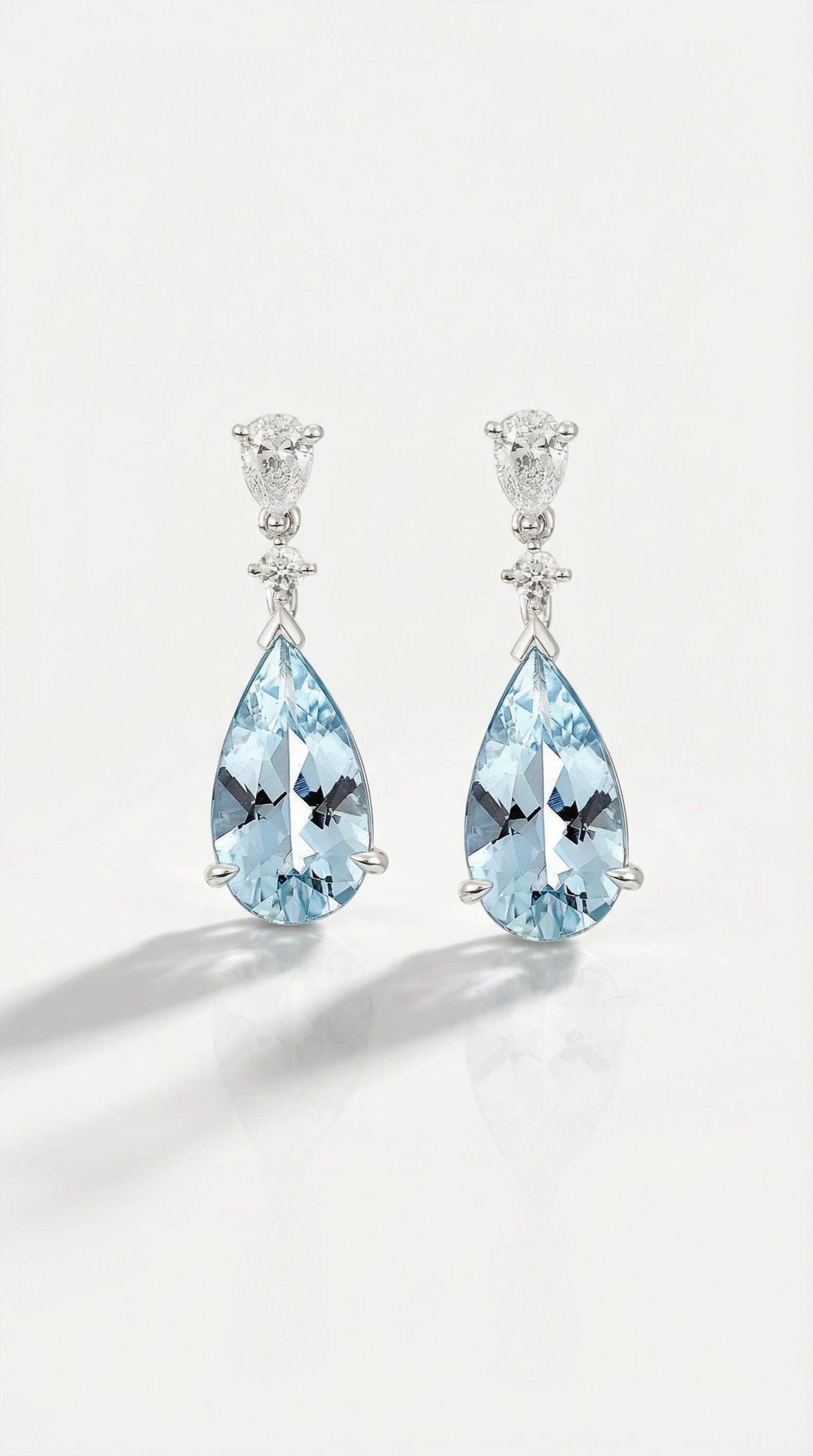 Aquamarine Drop Earrings