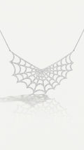 Arachnea Aurea - Web of love large pendant