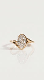 Levendi Wave of Love - Oval Cut Bezel Engagement Ring — Levendi Jewellers