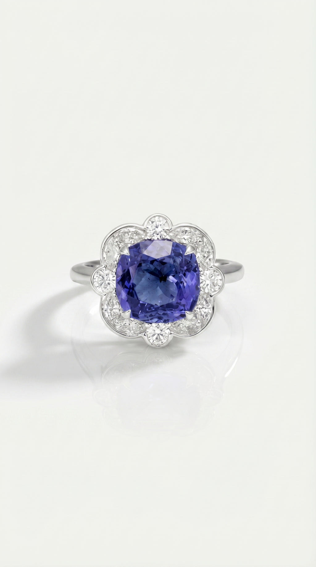Levendi Tanzanite Flower of Love Ring — Levendi Jewellers