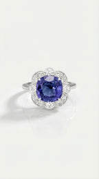 Levendi Tanzanite Flower of Love Ring — Levendi Jewellers