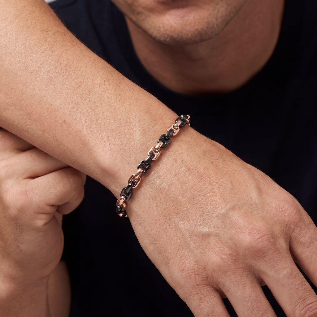 Baraka Cyborg Ceramic Bracelet, view 2 — Levendi Jewellers