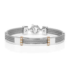 Baraka 316L Bracelet 4 Row & Diamonds — Levendi Jewellers