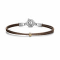 Baraka 316L Rose Gold & Brown PVD Bracelet