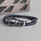 Baraka 8848 Blue Rope Bracelet, view 4 — Levendi Jewellers