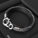 Baraka 8848 Grey Rope Bracelet, view 2 — Levendi Jewellers