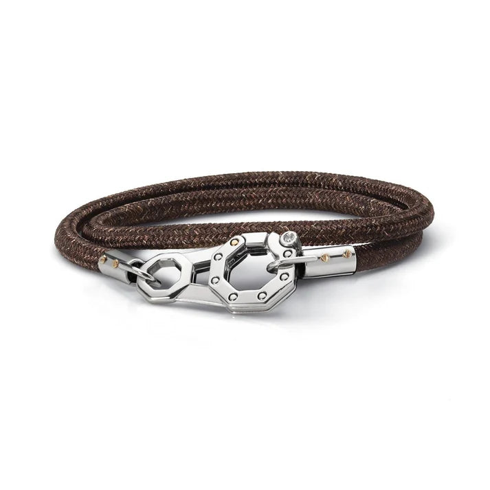 Baraka 8848 Brown Rope Bracelet