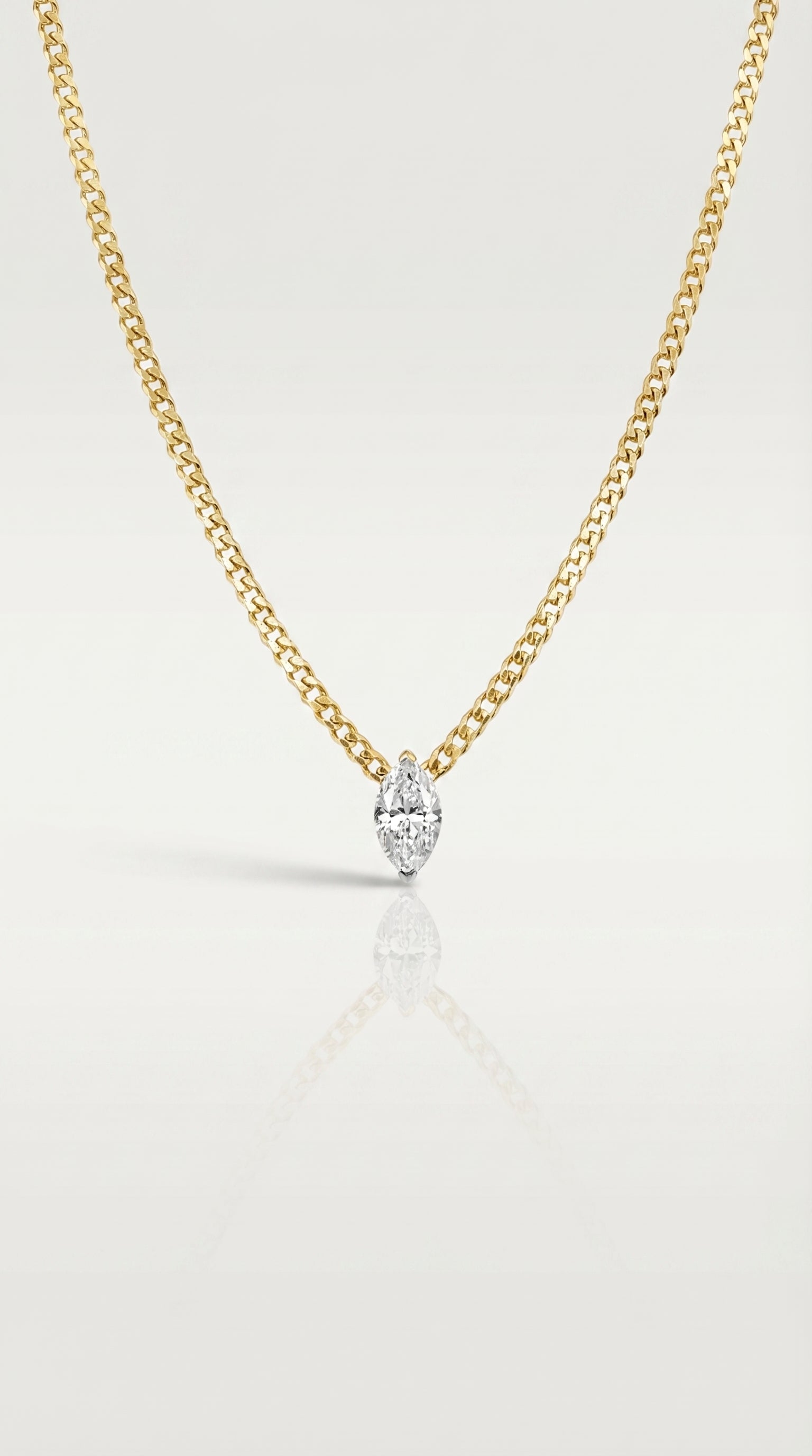 Marquis Diamond Pendant