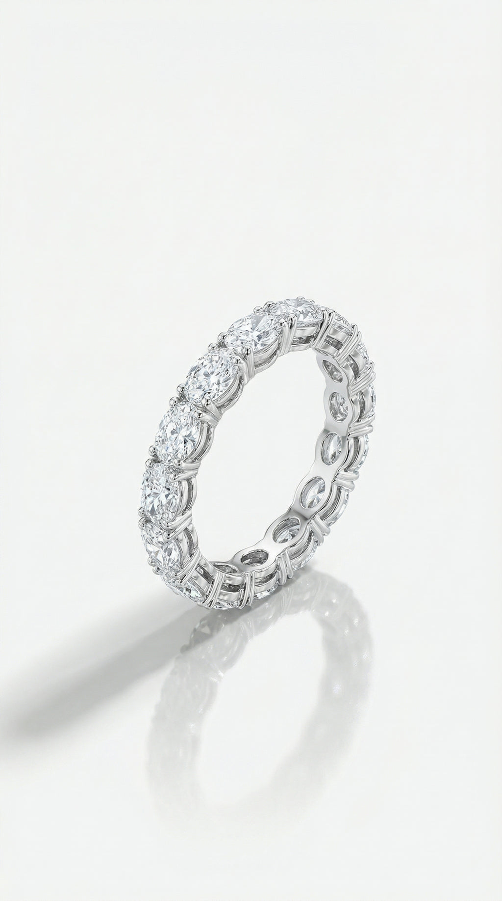 Wedding Band - White Gold Round 11 Stone Diamond — Levendi Jewellers