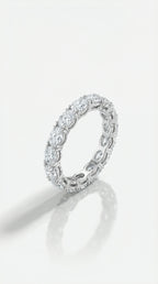 Wedding Band - White Gold Round 11 Stone Diamond — Levendi Jewellers