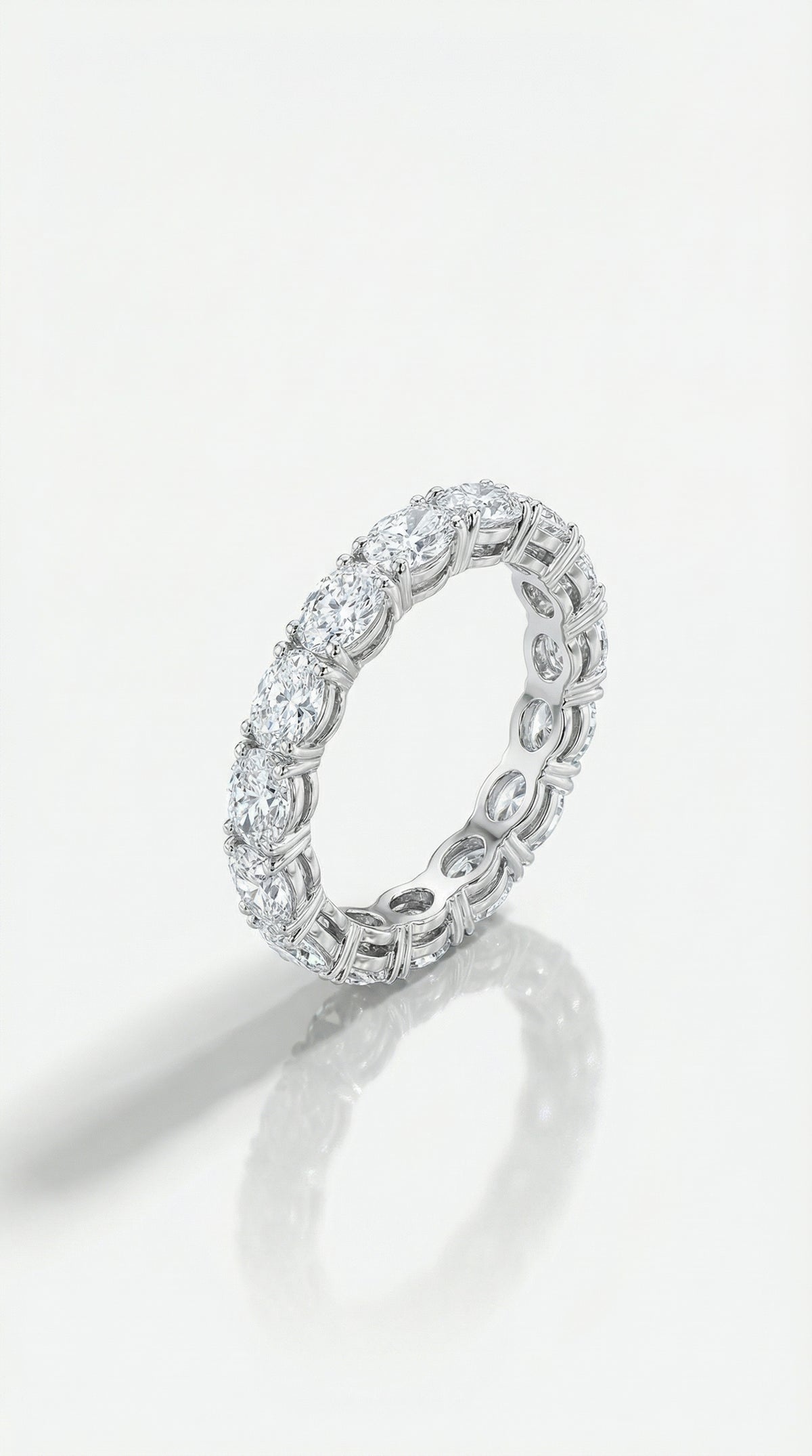 Wedding Band - White Gold Round 11 Stone Diamond — Levendi Jewellers