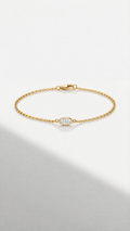Levendi Essentials - Marquise Diamond Fine Bracelet
