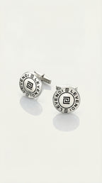 Silver Levendi Signature Cufflinks — Levendi Jewellers