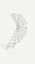 Arachnea Aurea - Web of love Diamond Ear Cuff