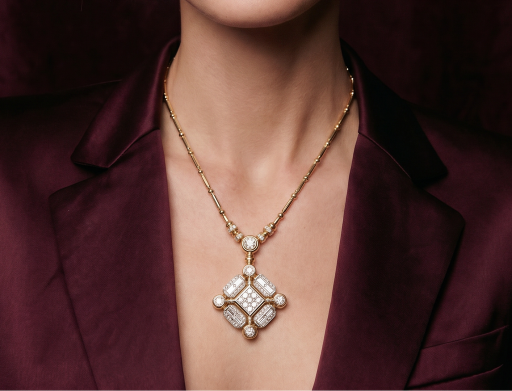 The Constantinople Necklace, view 2 — Levendi Jewellers