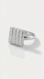 The Rubicube Diamond Ring — Levendi Jewellers