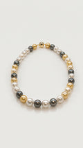 South Sea Pearl Multi Strand Necklace Graduated 12-16mm