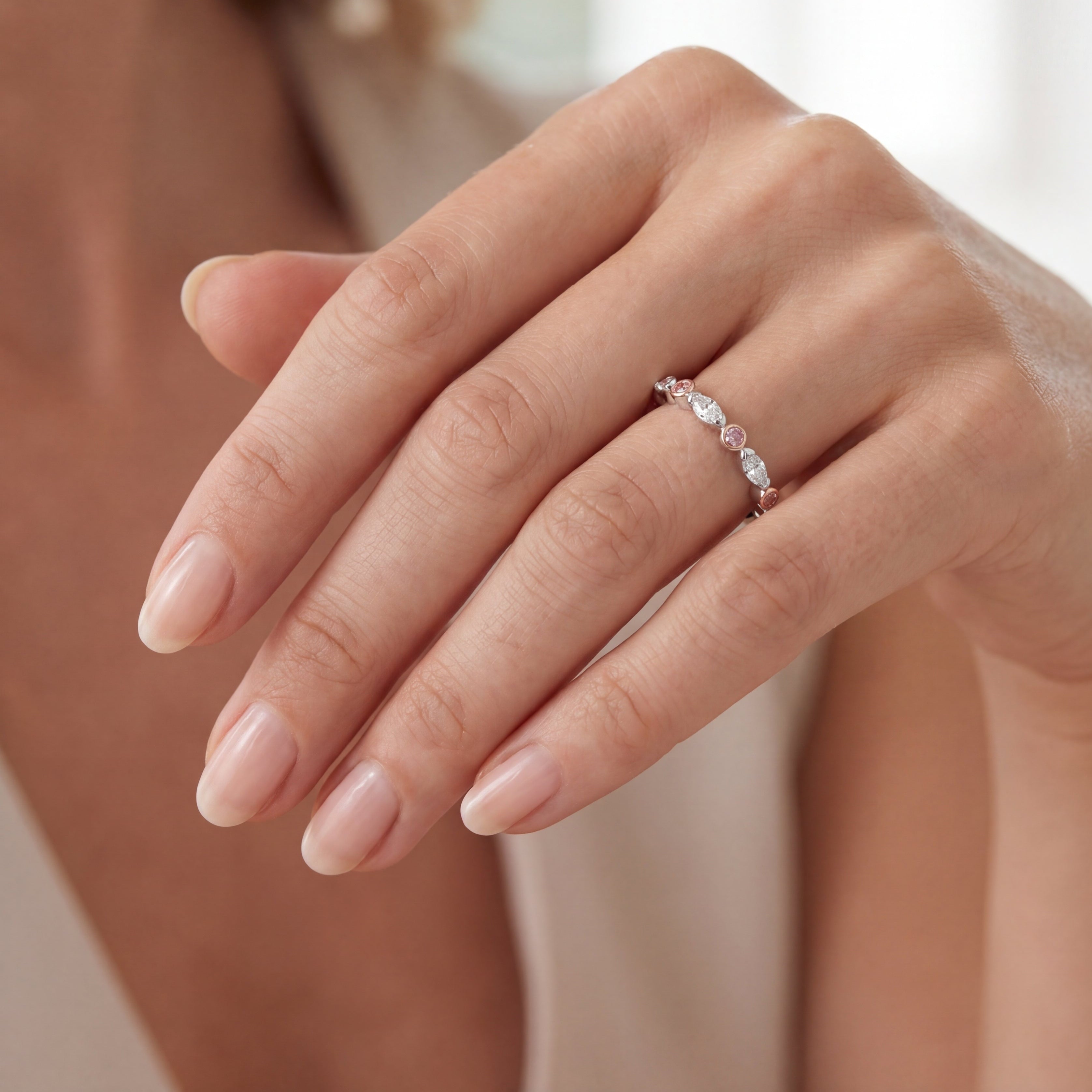 Argyle Essence - Arlequin Diamonds Ring