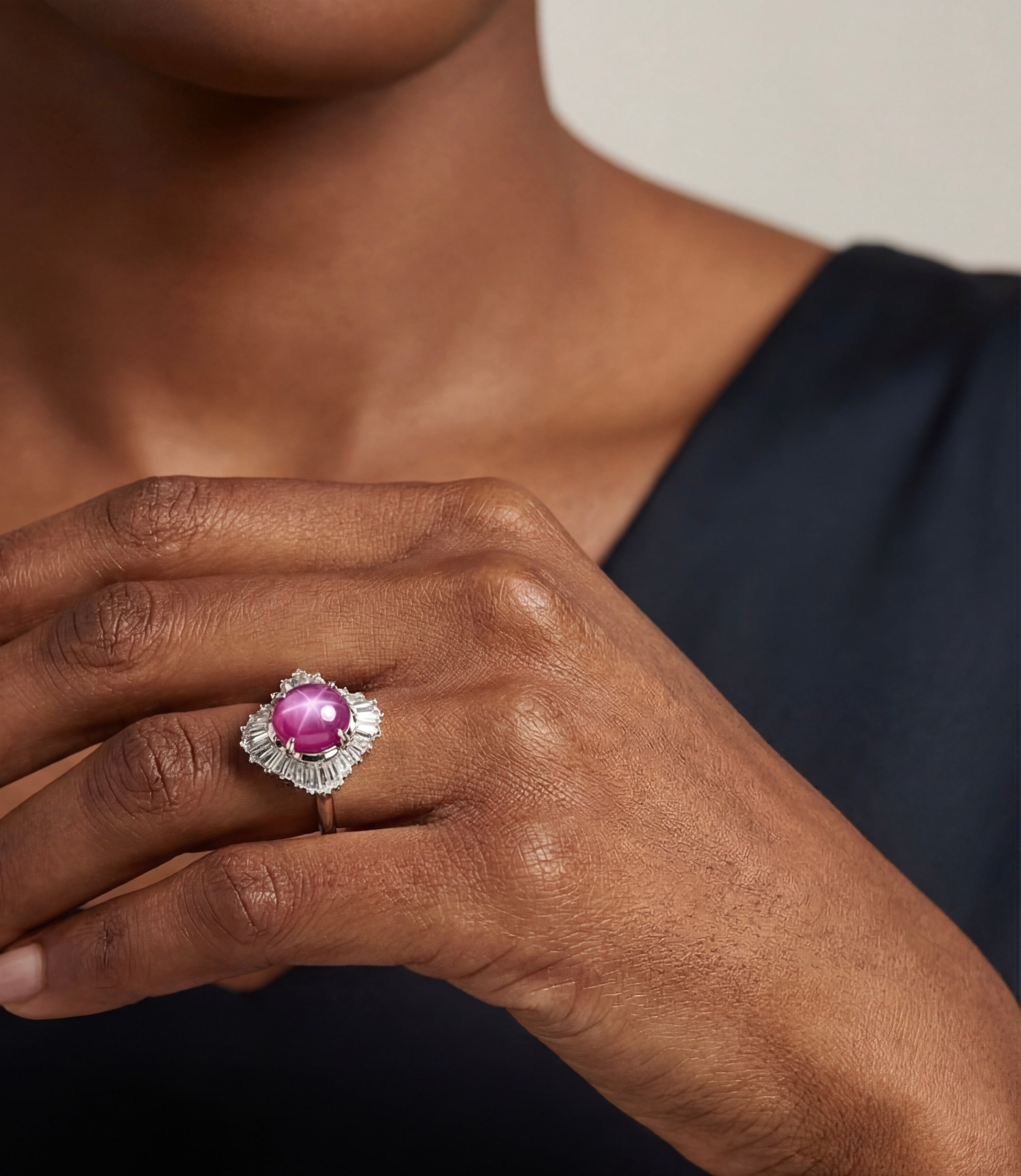 Sofia Levendi - Star Ruby Ring
