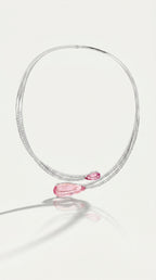 Morganite & Diamond Tennis Necklace — Levendi Jewellers