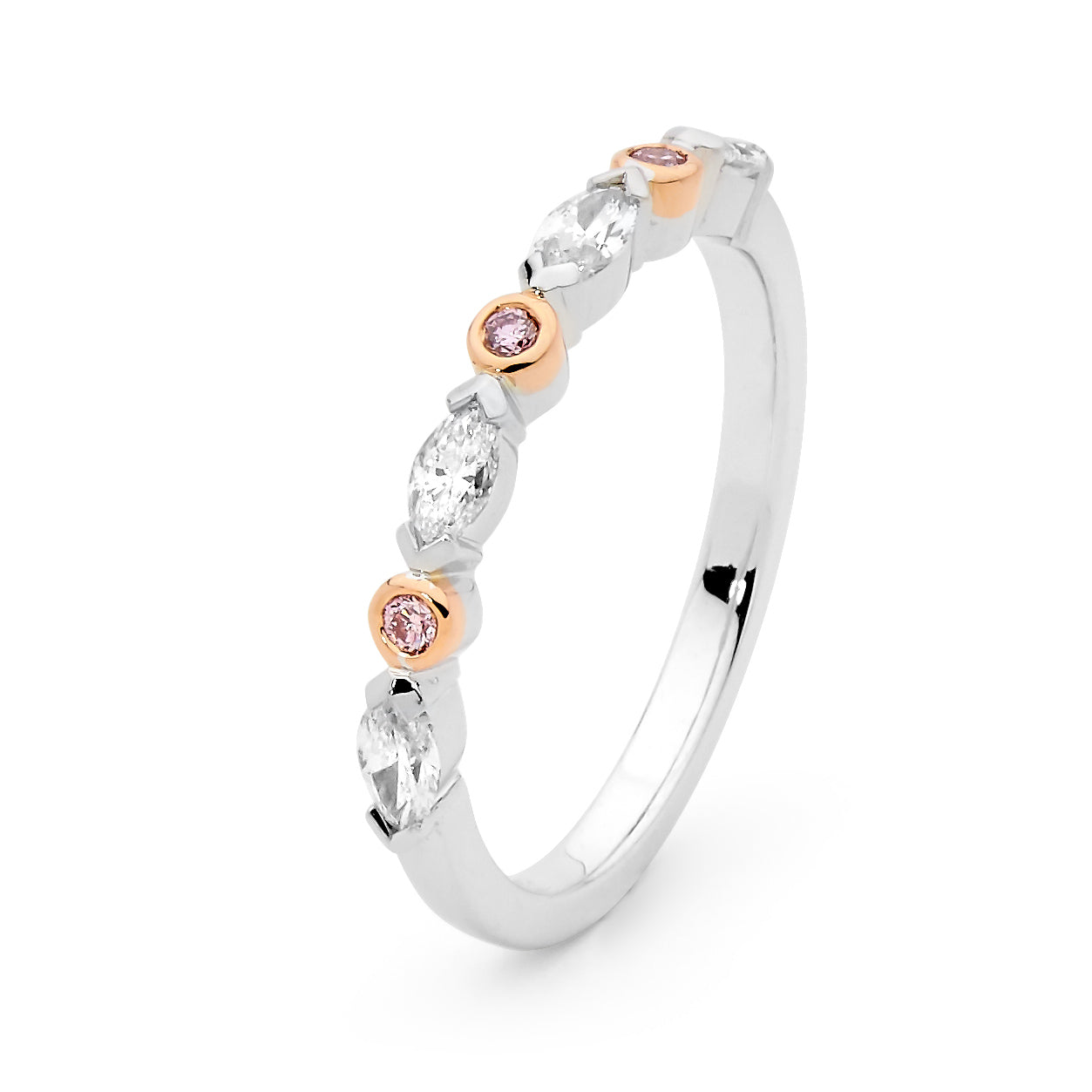 Argyle Essence - Arlequin Diamonds Ring