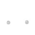 Princess cut Diamond Halo Studs