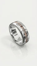 Half Round Diamond Band