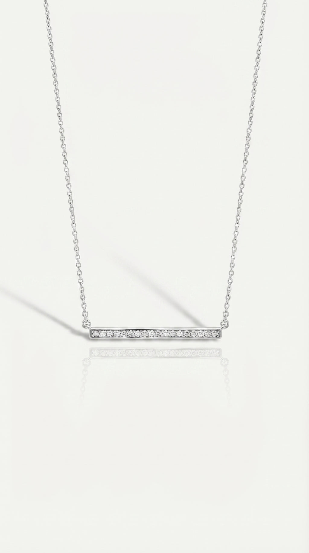 Pure Line - Horizontal Diamonds Pendant — Levendi Jewellers