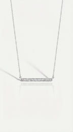 Pure Line - Horizontal Diamonds Pendant — Levendi Jewellers