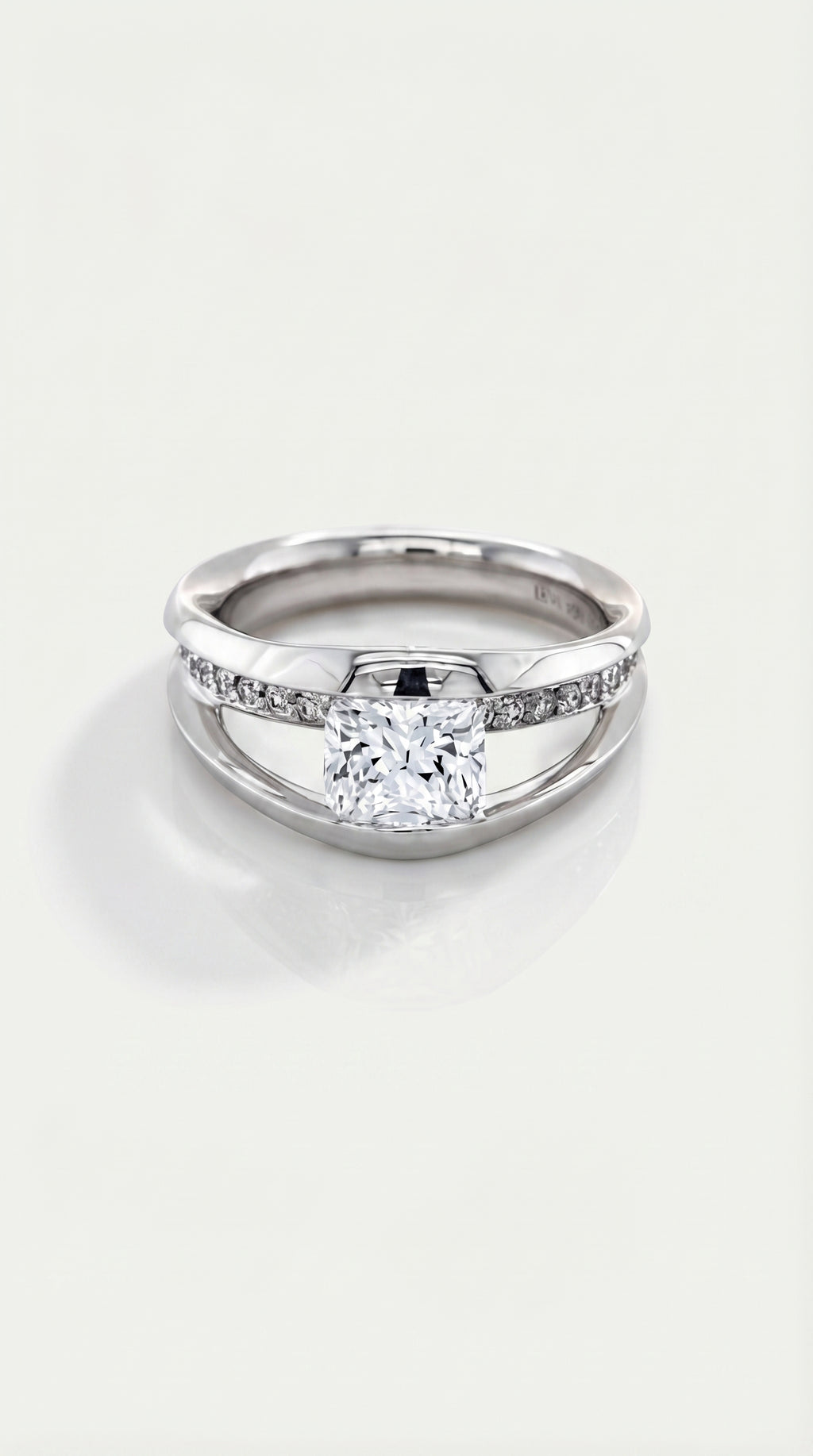 The Ellipse Cushion Cut Diamond Ring — Levendi Jewellers