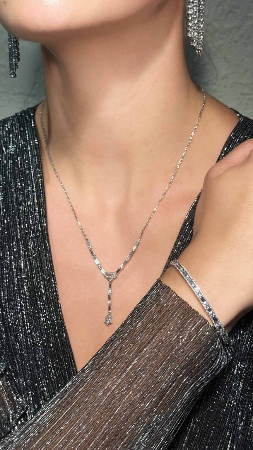 Serti Kite & Lily Cut Diamond Cut & Baguette