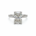 Levendi Classic - Radiant Diamond 5.00ct Engagement Ring