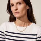 Pure Line - Tennis Necklace Bezel Set, view 2 — Levendi Jewellers