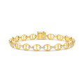 Anchor Links Diamond Bracelet