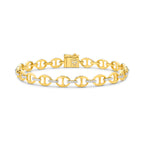 Anchor Links Diamond Bracelet — Levendi Jewellers