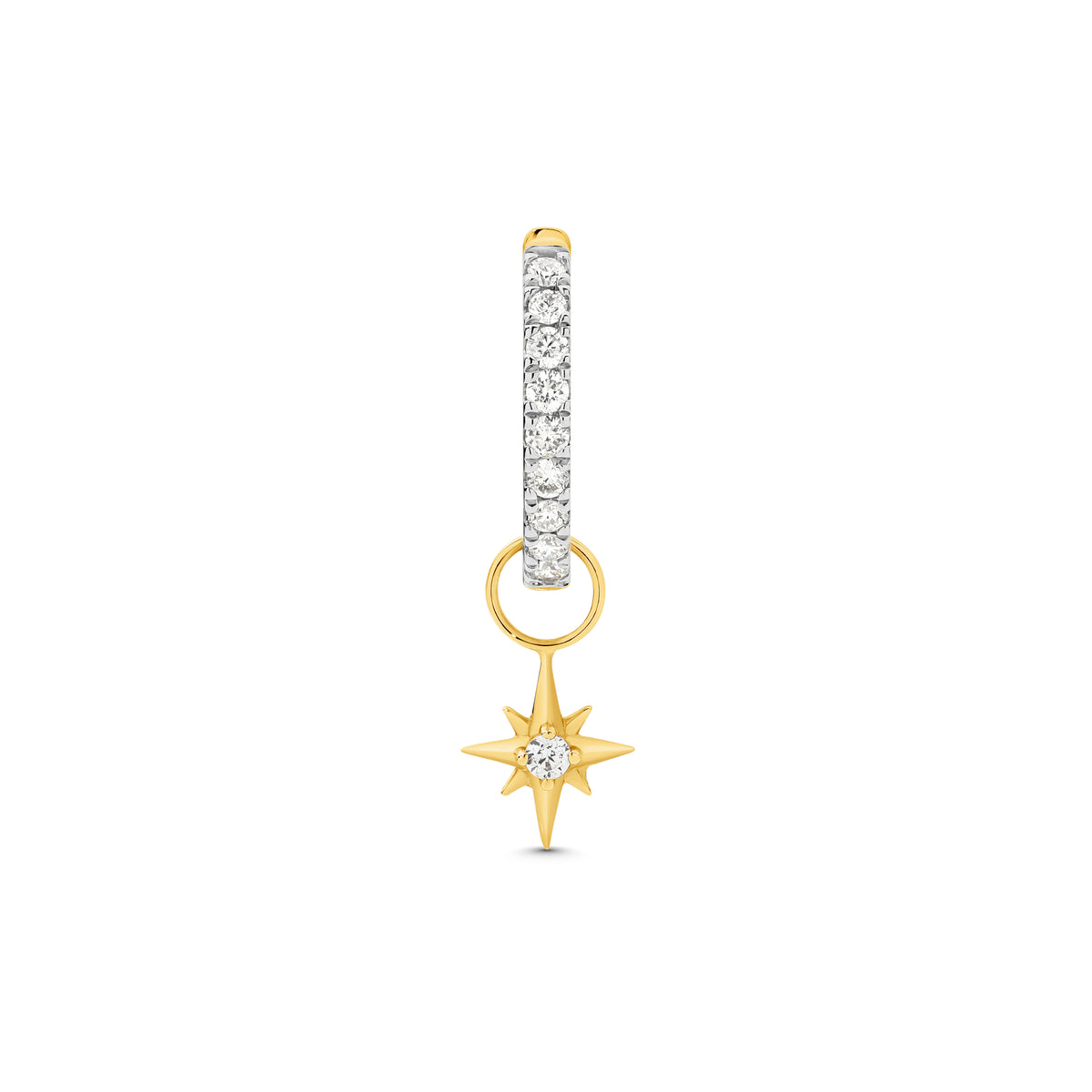Stardust Charm for Hoops, view 2 — Levendi Jewellers