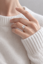 Levendi Classic - Princess Cut Engagement Ring, view 2 — Levendi Jewellers