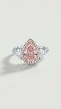 Myrella Pink Diamond Engagement Ring