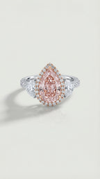 Myrella Pink Diamond Engagement Ring — Levendi Jewellers