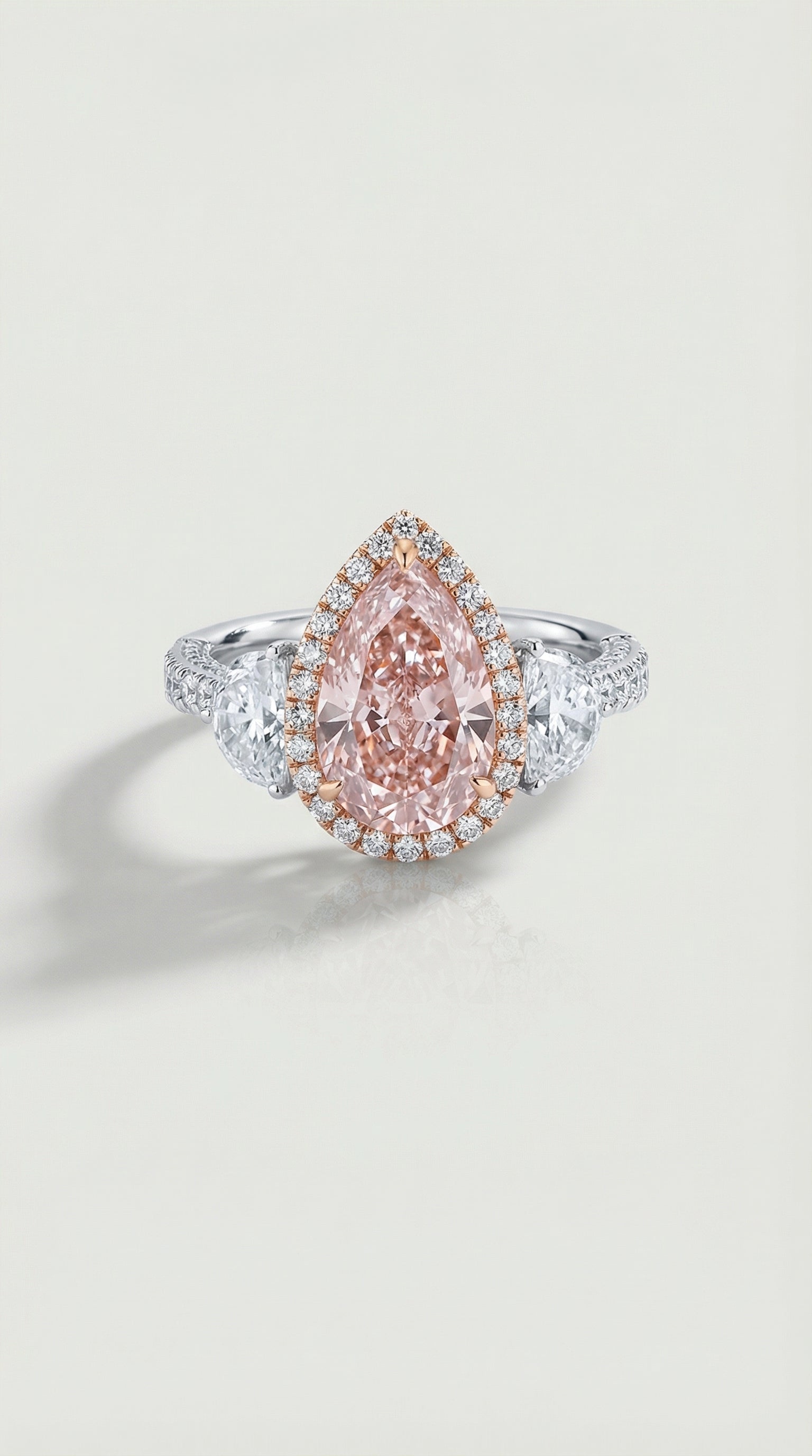 Myrella Pink Diamond Engagement Ring