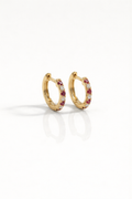 Levendi Essentials - Mini Rubies & Diamonds Huggies