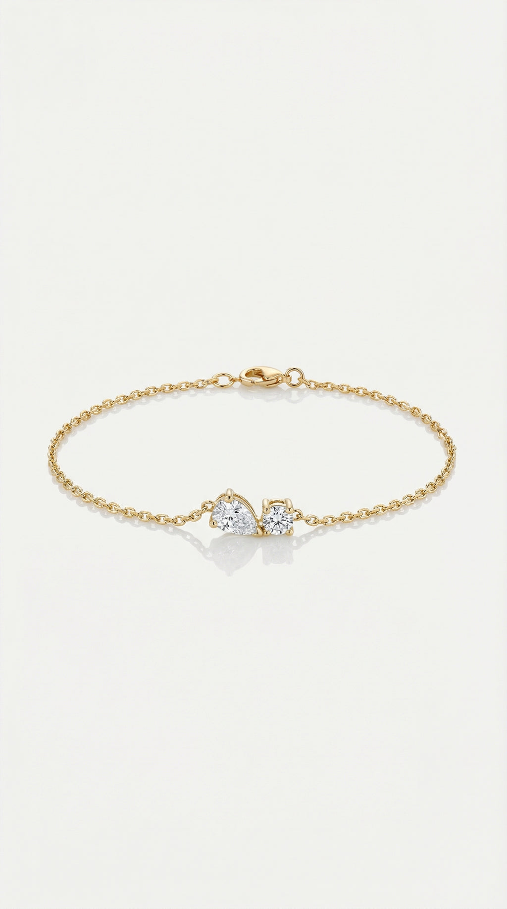 Levendi Essentials - Twin Diamonds Bracelet — Levendi Jewellers